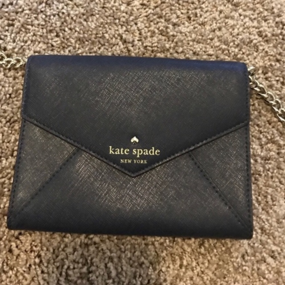 Cute Kate Spade crossbody- navy blue